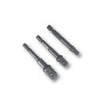 Набор переходников (адаптеров) шестигранник 1/4" на квадрат 1/4", 3/8", 1/2"