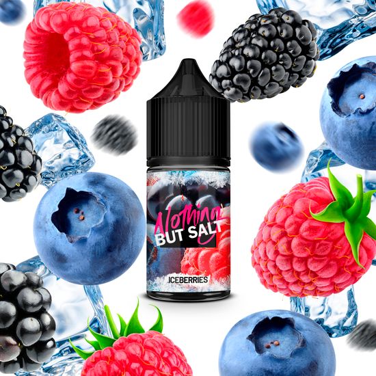 Жидкость Nothing But Salt (30 мл, 20 мг HARD SALT) Iceberries
