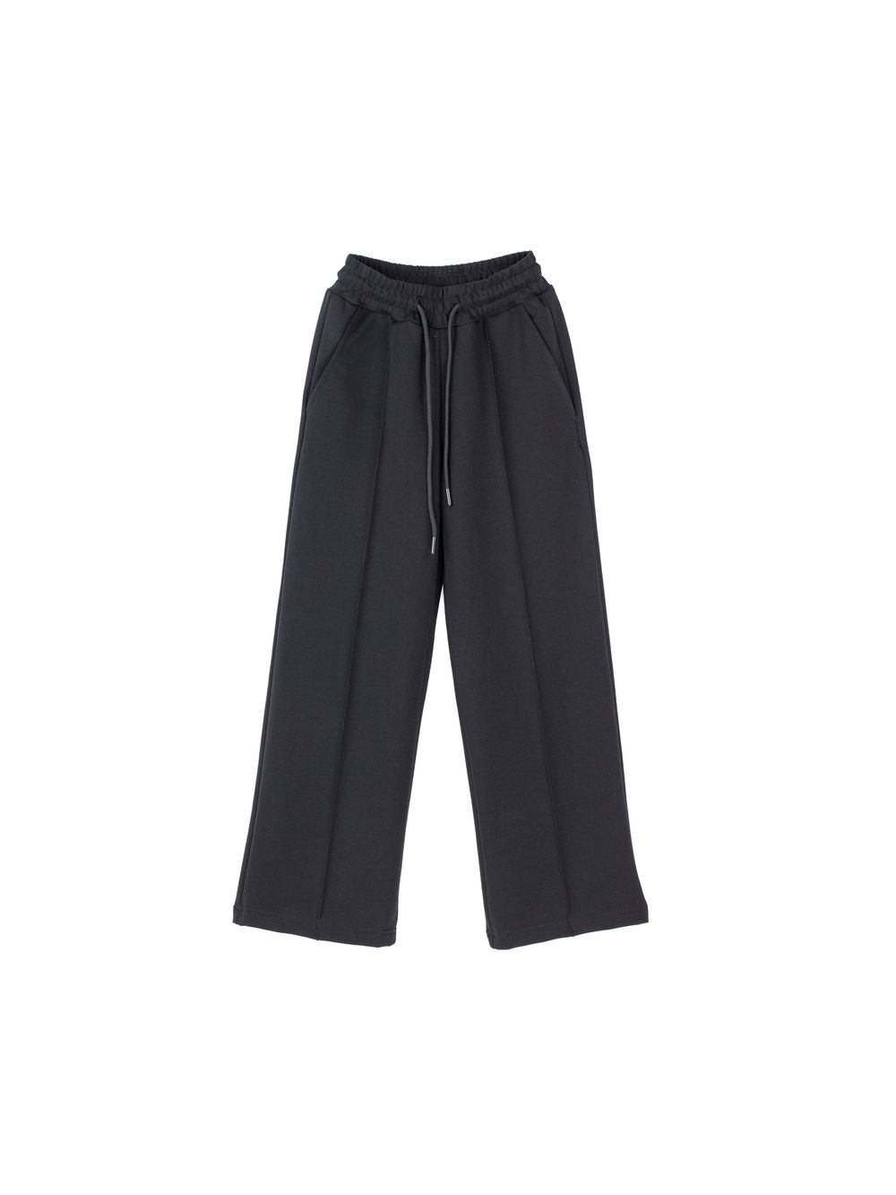 Брюки палаццо облегченные "Уголь" 7+