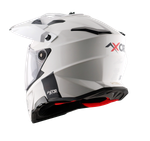 Шлем AXOR X-CROSS DUAL VISOR SC, с визором, цвет белый (L)