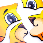 Пазл львёнок