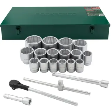 Набор инструментов 21пр. 1''(12гр.) RockFORCE RF-8211-9