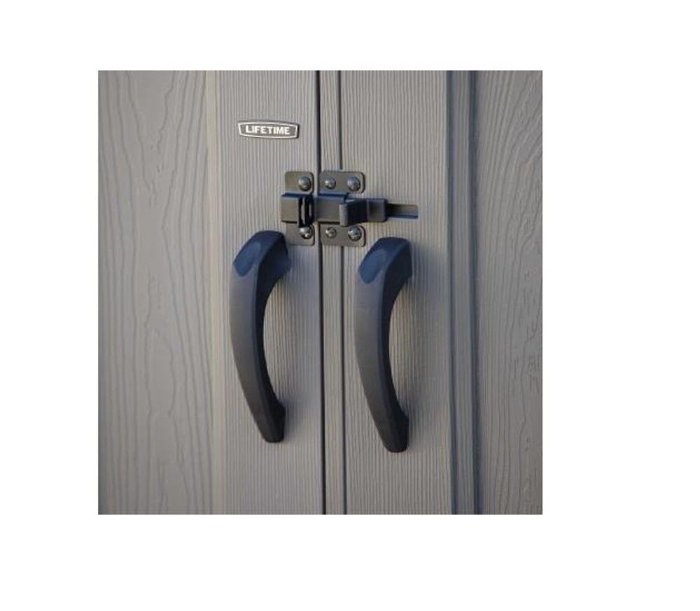 Сарай пластиковый усиленный WoodLook 8*10