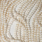 Жемчуг культивированный округлый, белый, 5мм