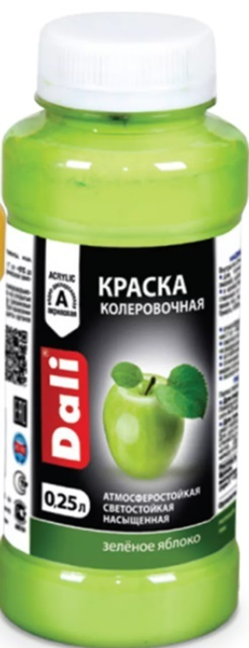 Колер DALI  зеленое яблоко  0,25 л