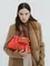 Сумка Fendi Peekaboo Iconic Mini красный