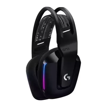 Беспроводная компьютерная гарнитура  Logitech G733 RGB Headset Wireless Black