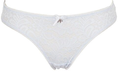 Кружевные трусики-бразилиана Amy (Размер: L) (Цвет: голубой)