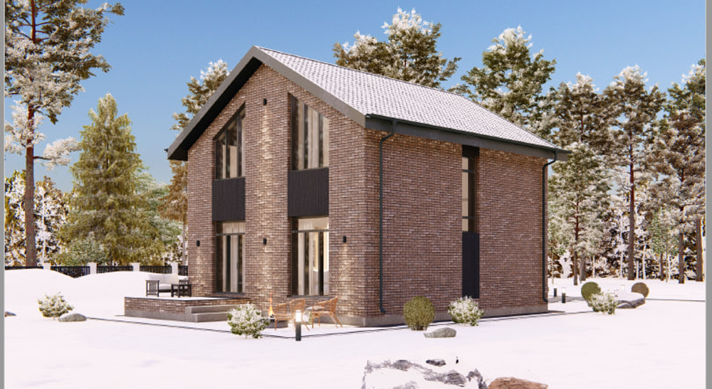 Проект Дома 112 кв. м К-96