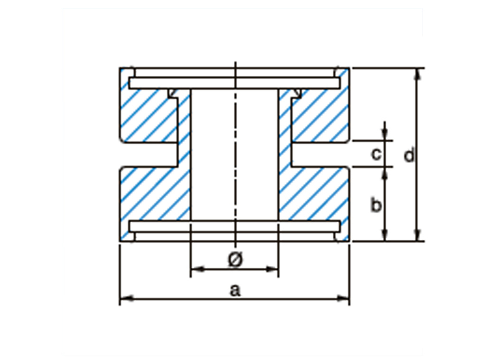 ТМС Виброгаситель для шпильки M8