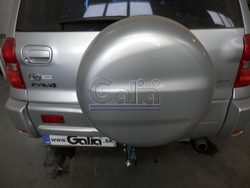 Фаркоп оцинкованный Galia T042A для Toyota Rav 4 2000-2006(паспорт и сертификат в комплекте)(без электрики)