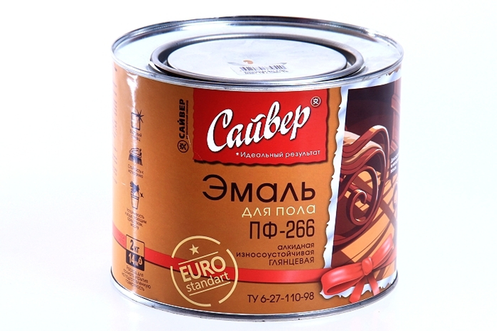 ПФ 266 ( 1,8кг) Сайвер красно- коричневая
