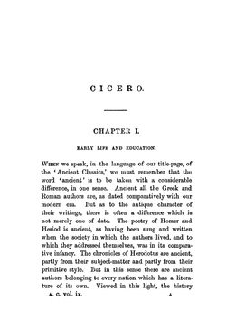 Cicero | William Lucas Collins