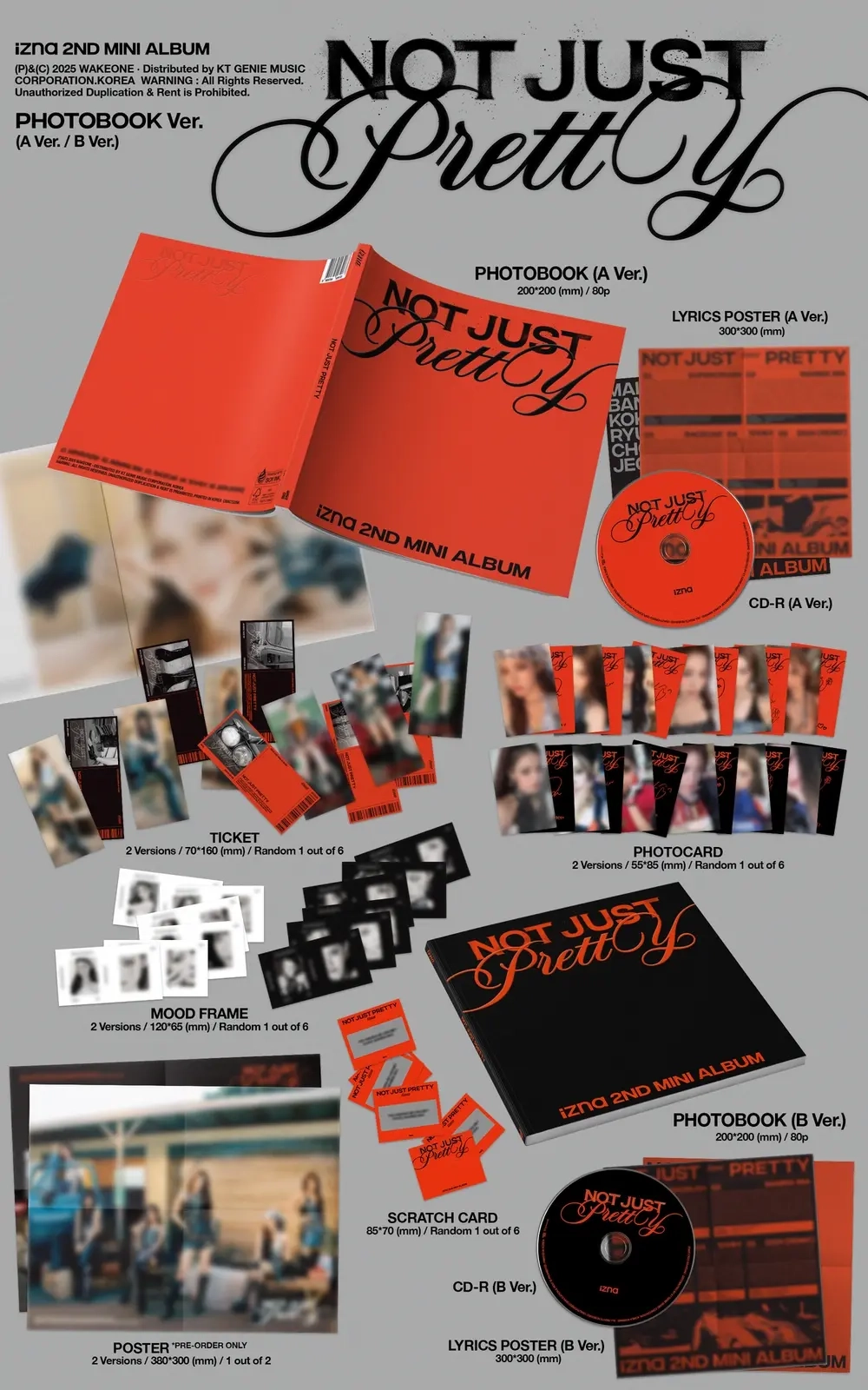 Альбом izna - Not Just Pretty (PHOTOBOOK Ver.)