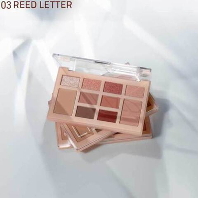 Lizda Палетка теней для глаз тон 03 - mood fit palette reed letter, 11,6г