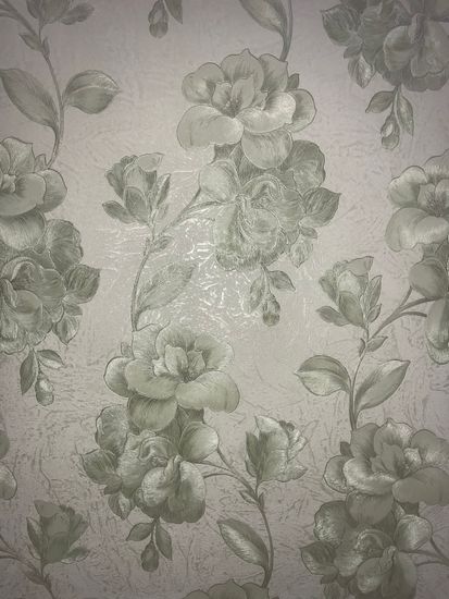 ОБОИ ART винил комп. на флизе 1,06х10м CAMELIA зеленый  46-096-04