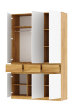 Шкаф 3-х ств. с ящиками Бостон