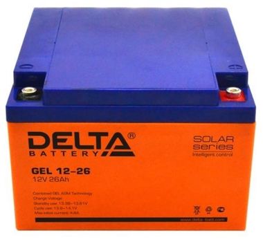 Аккумуляторы Delta GEL 12-26 - фото 1