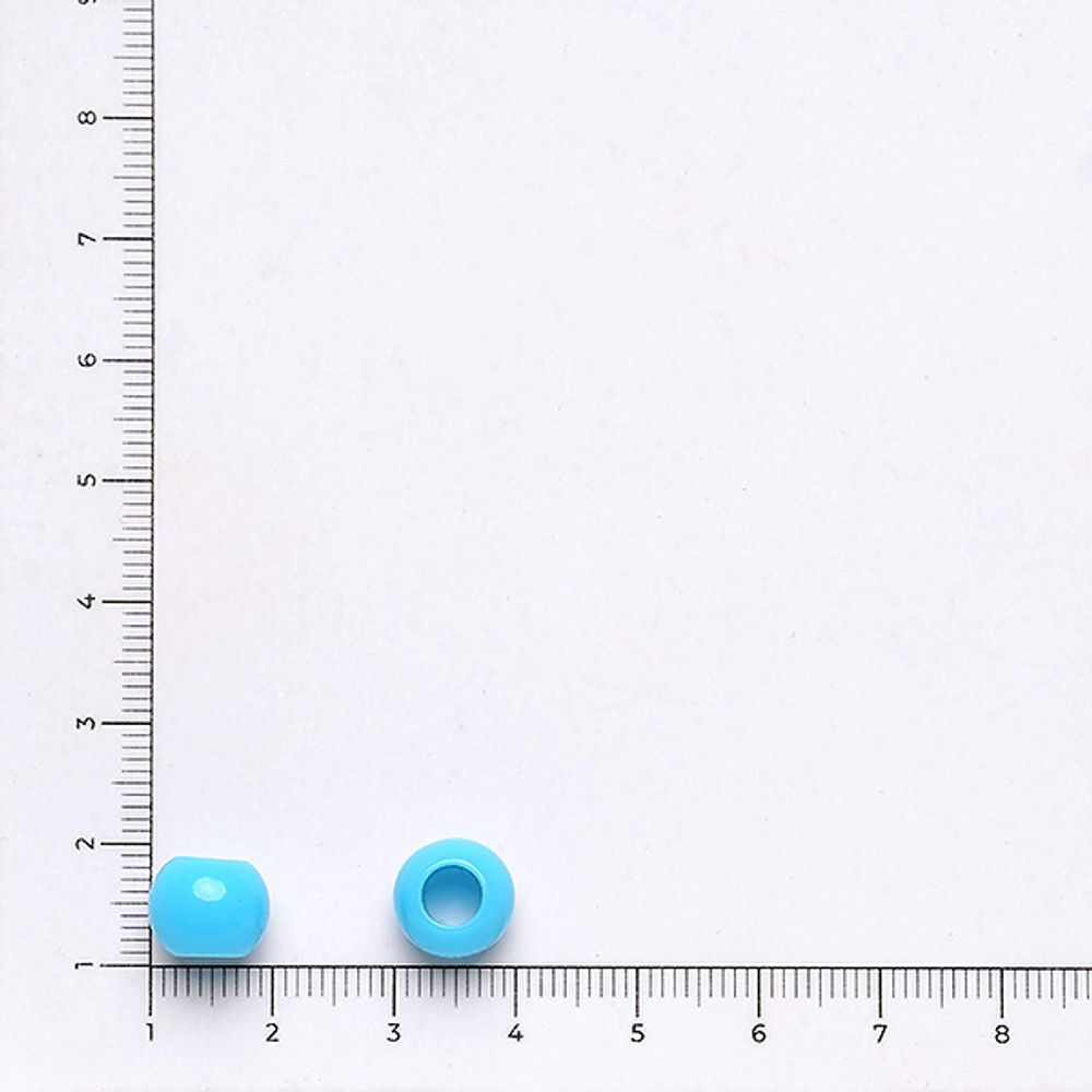 Декор/Бусины/голубой