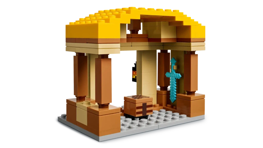 Конструктор LEGO Minecraft 21273 Нападение на деревню на призрачном воздушном шаре