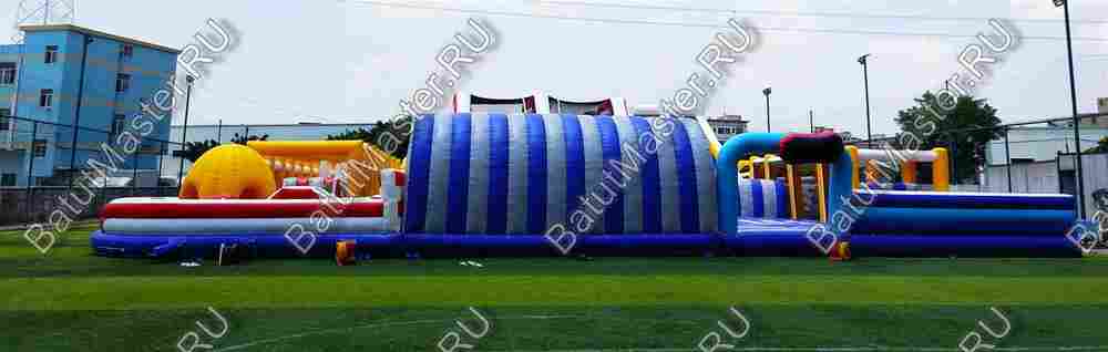 Надувной комплекс "Просторы для забав" 32,5*21,6*5 м