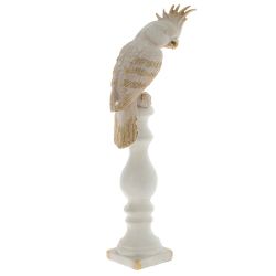 GAEM Фигурка декоративная "Попугай", L9 W9 H38 см