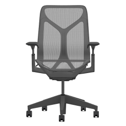 Кресло Herman Miller Cosm, средняя спинка, цвет Graphite, регулируемые подлокотники