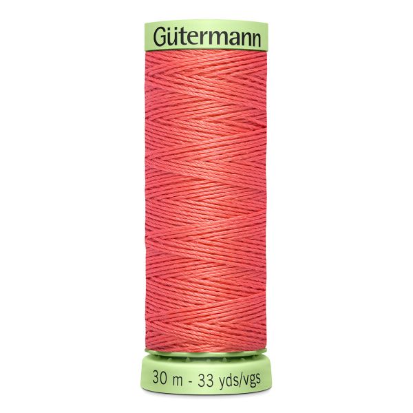 Нитки отделочные Gutermann Top Stitch 30 (30 метров), 5 кат. | 896 грейпфрутовый