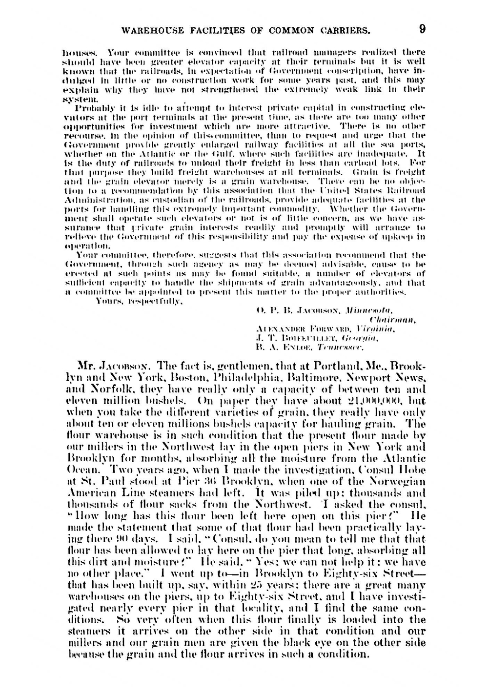 Warehouse Facilities of Common Carriers | сборник