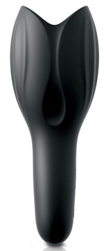 Черный мастурбатор Beginner Silicone Cock Teaser (Цвет: черный)