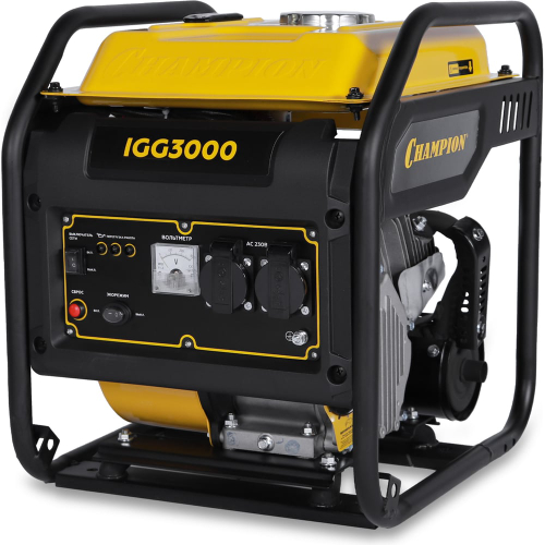 Генератор CHAMPION IGG3000 (2,8/2,9кВт, 7,5лс, 7л, 26кг)