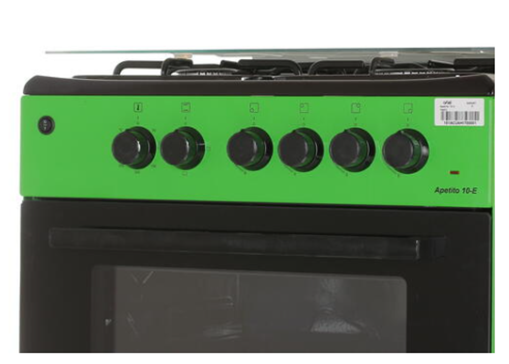 Плита газовая ARTEL APETITO 10-E коричневая (ГК, комб, 60х60)