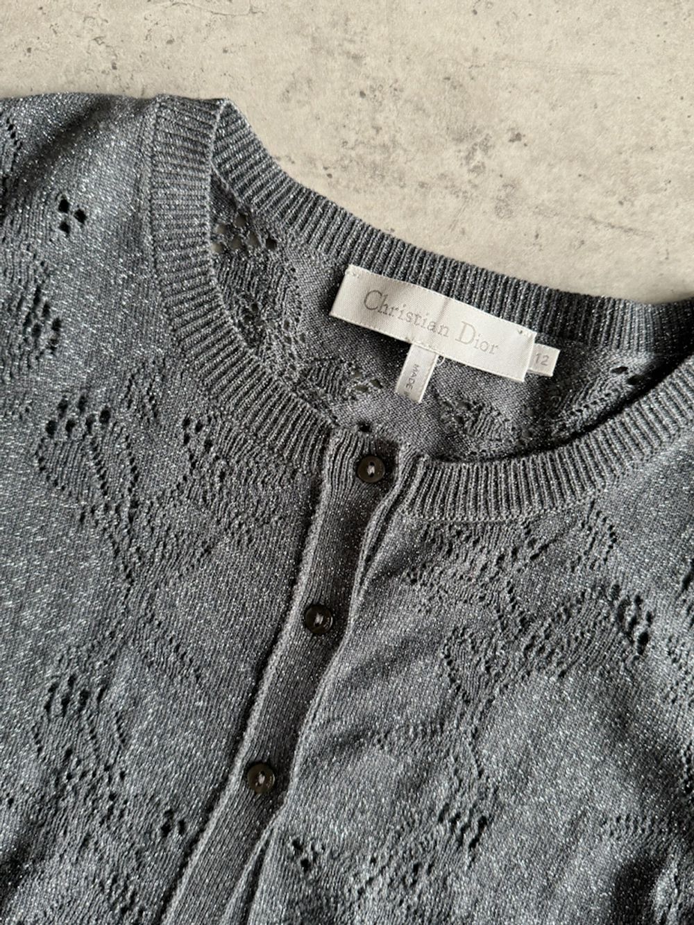 Шерстяной кардиган Christian Dior, 152