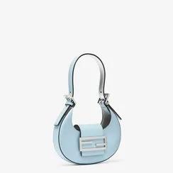 Сумка-хобо Fendi Cookie маленького формата голубой