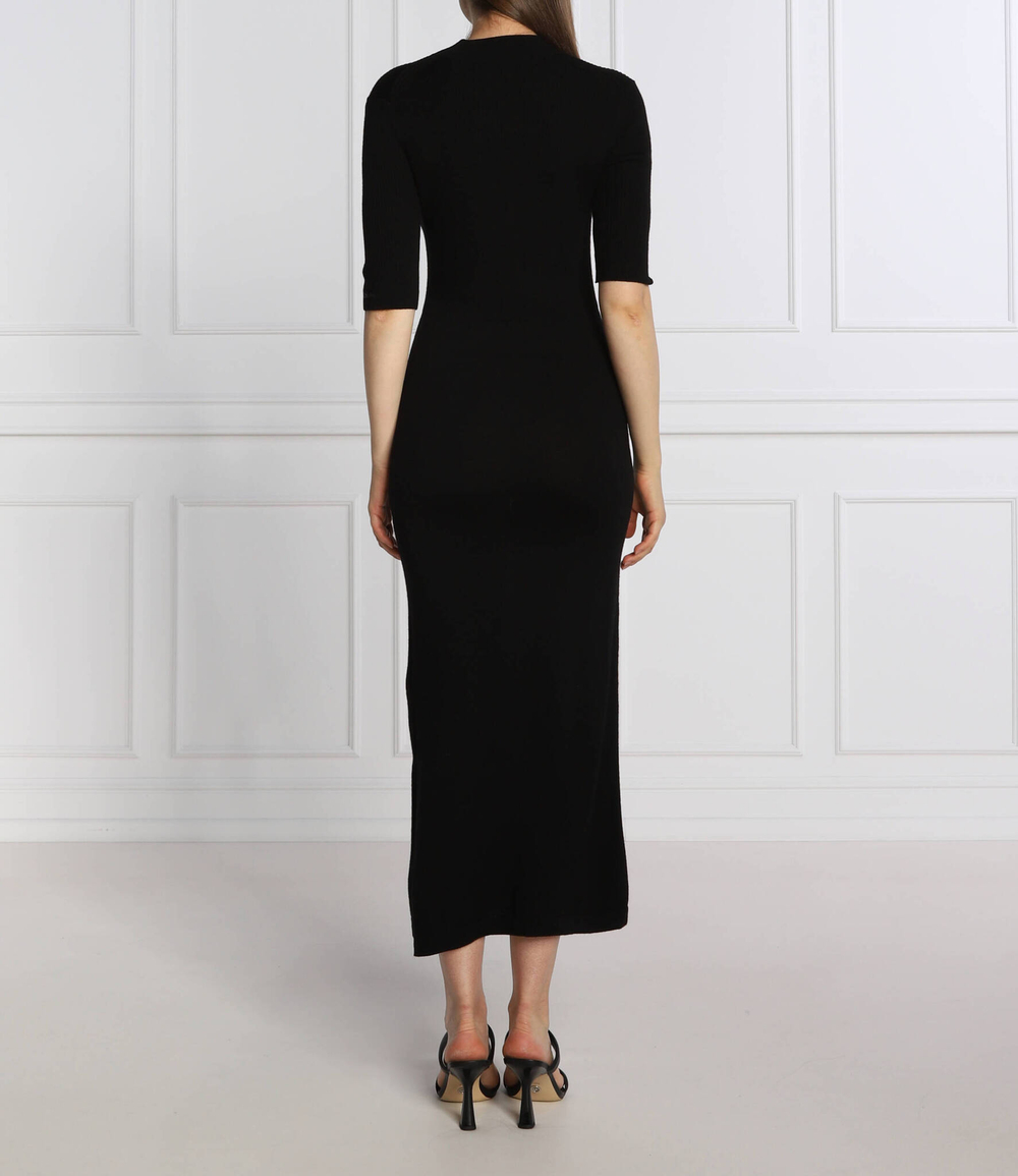 хлопковое платье Calvin Klein - черный(K20K204446)