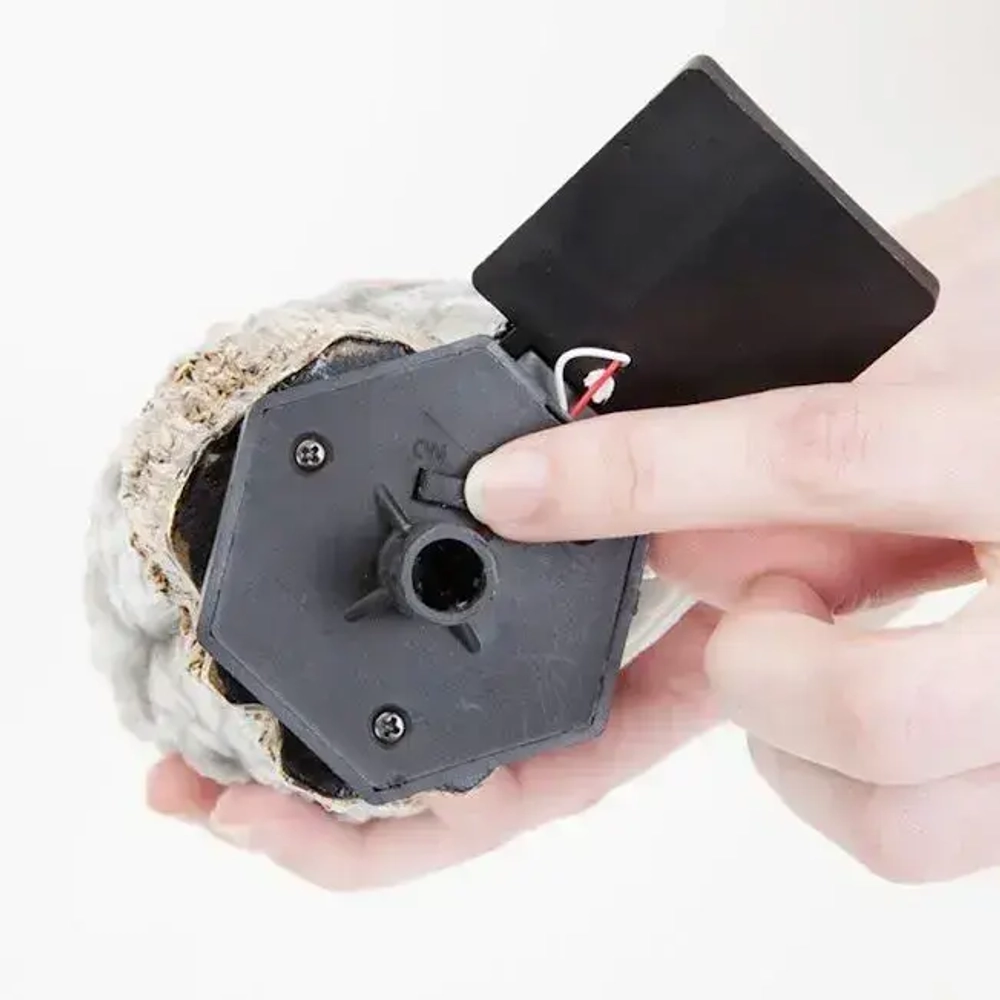 Декоративный садовый светильник на солнечной батарее статуэтка Сова