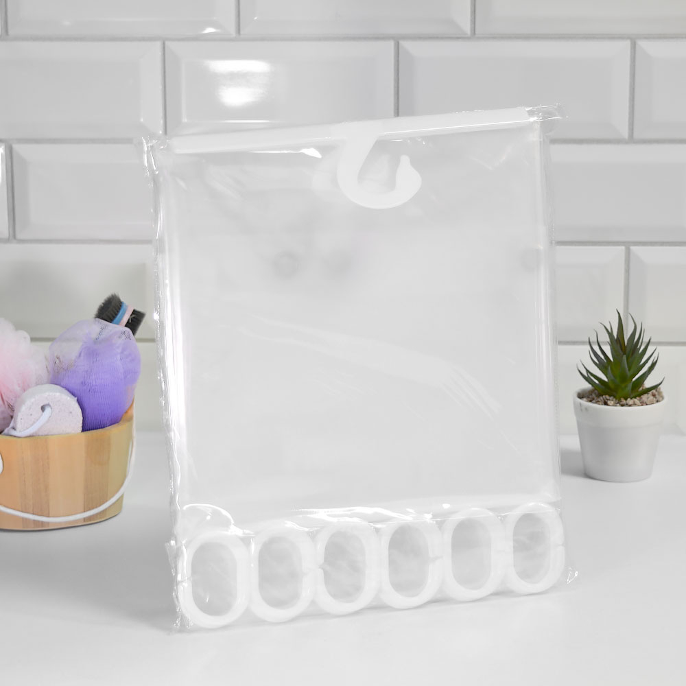 Штора для ванной 180*180см, PEVA