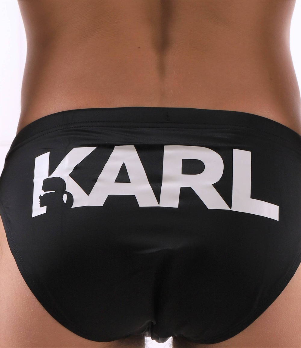Плавки karl logo speedo Karl Lagerfeld - черный(230M2205)