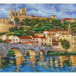 28x26¶см¶Аида 16¶Бежевая¶Хлопок - 100%