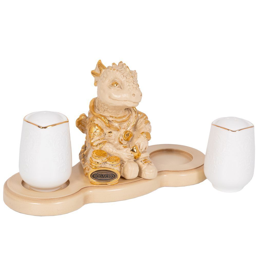 Подставка под специи Дракон Раймонд Айвори