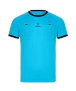 Футболка судейская Referee tee, голубой