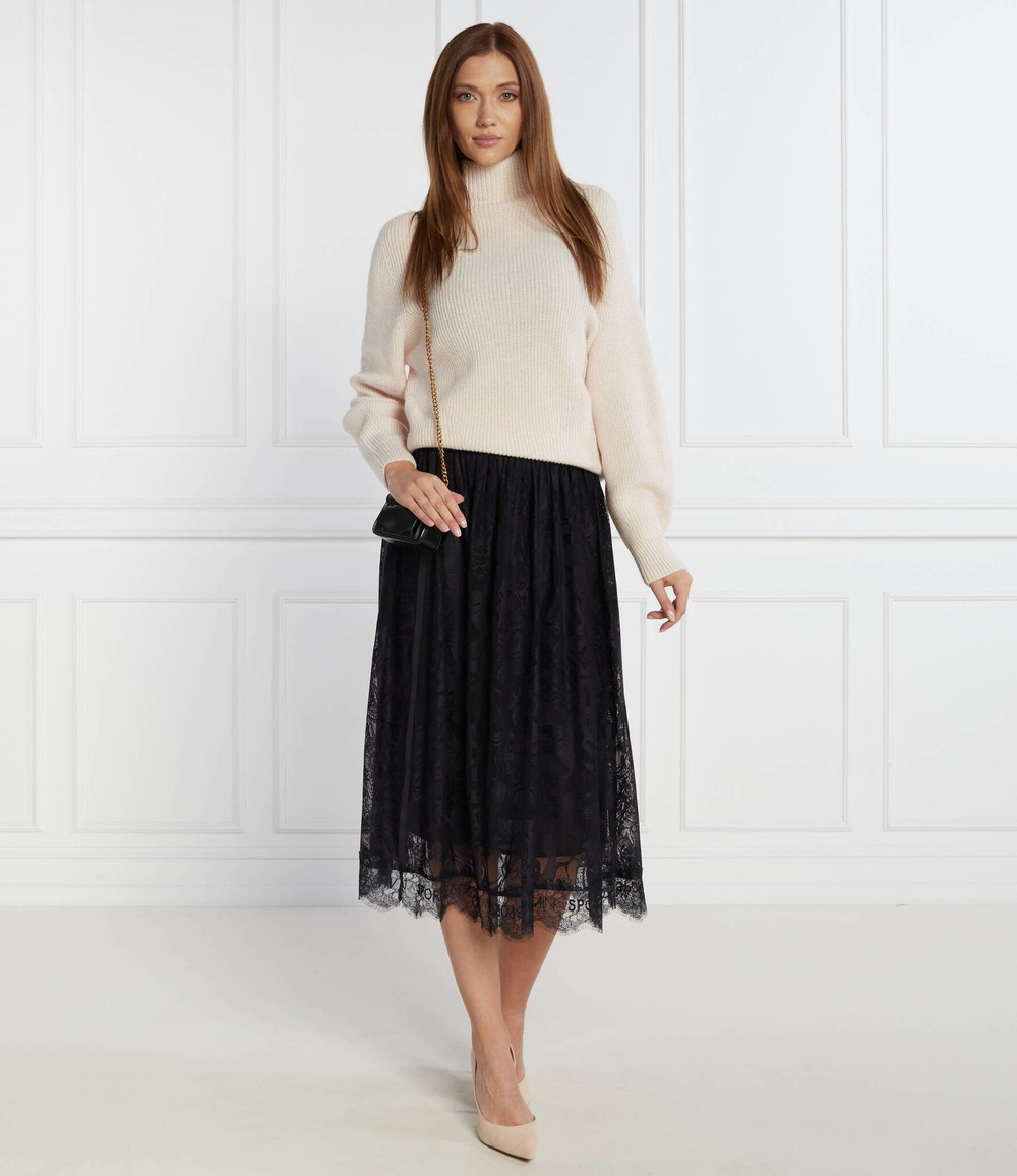 Хлопковый свитер Marc Cain - кремовый (VS 41.27 M29)