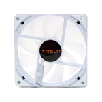 Вентилятор TESLA RGB120-LW, 120мм, 1200rpm, 3-pin+Molex, белый/FRGB, 28CFM, 21дБ, антивибропрокладки (TSL-120-LW)