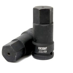 Головка-бита ударная 6-гранная 34мм,3/4'' FORCEKRAFT FK-26410034MPB