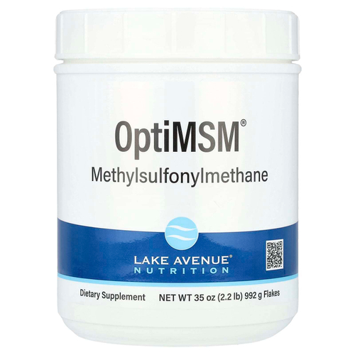 Lake Avenue Nutrition, OptiMSM® в хлопьях, 992 г (35 унций)