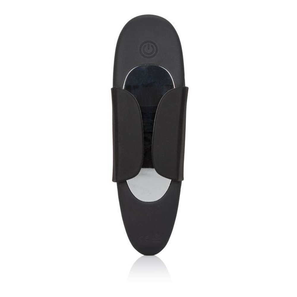 Чёрный вибростимулятор для ношения в трусиках Lock-N-Play Remote Panty Teaser (Цвет: черный)