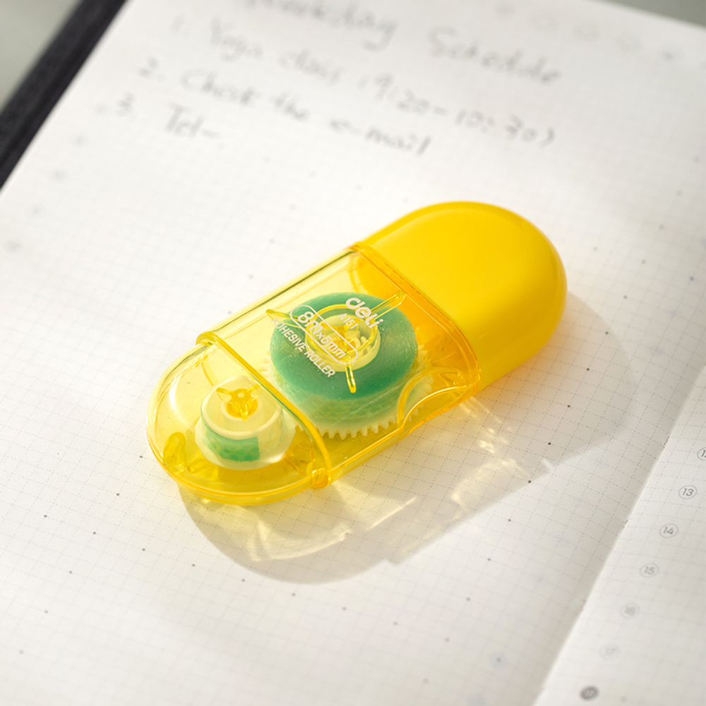 Клей-роллер "DELI", 5mm x 8m, в блистере