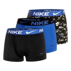 Nike Dri-Fit Essentials MICR Trunk Boxer Shorts 3 Pack Men - Blue, Black