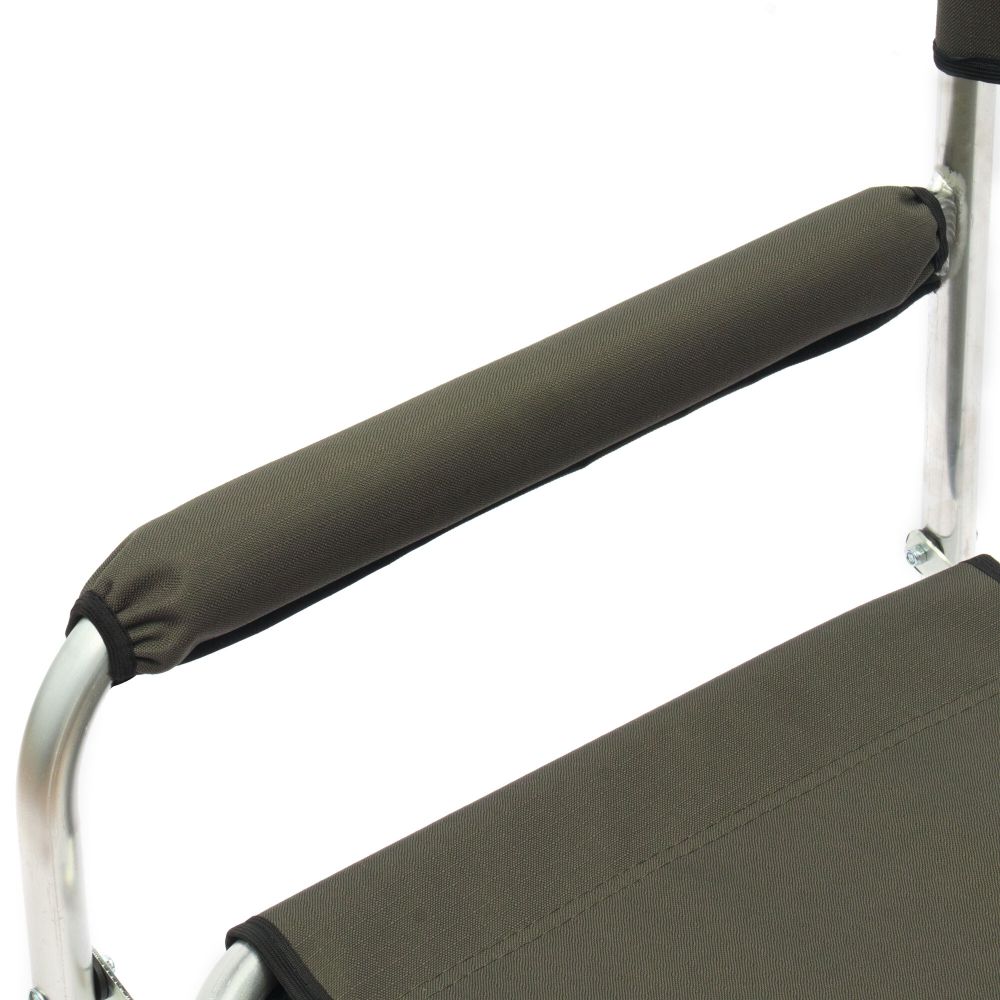 Кресло складное СЛЕДОПЫТ, 560х470х830 мм, алюминий 22 мм, хаки/2/