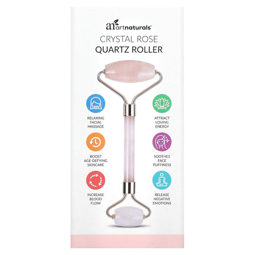 artnaturals, Массажер для лица из розового кварца, 1 шт.